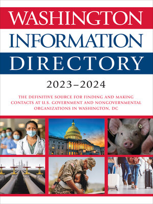 cover image of Washington Information Directory 2023-2024